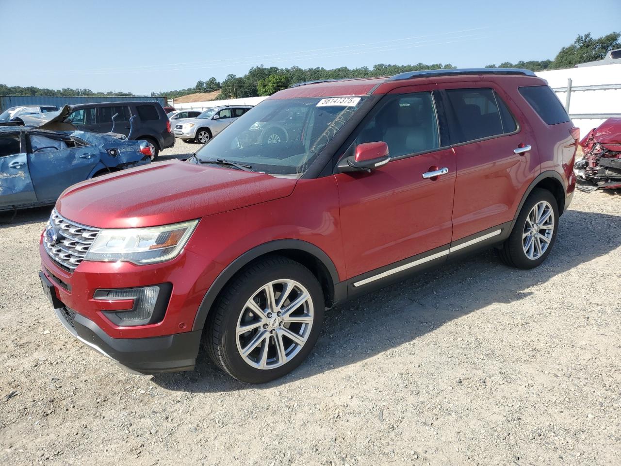 2016 Ford Explorer Limited للبيع في Anderson، CA - Minor Dent/Scratches