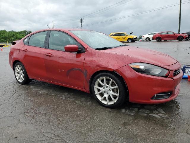  DODGE DART 2013 Czerwony