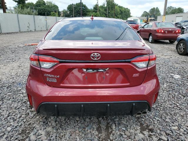  TOYOTA COROLLA 2023 Czerwony