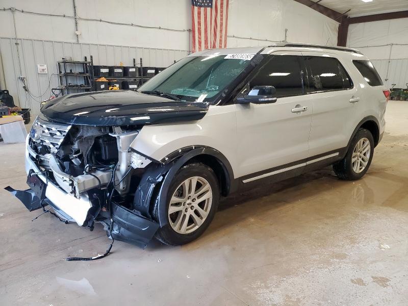  FORD EXPLORER 2018 Silver