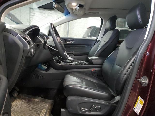  FORD EDGE 2017 Bordowy