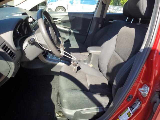  TOYOTA COROLLA 2012 Red