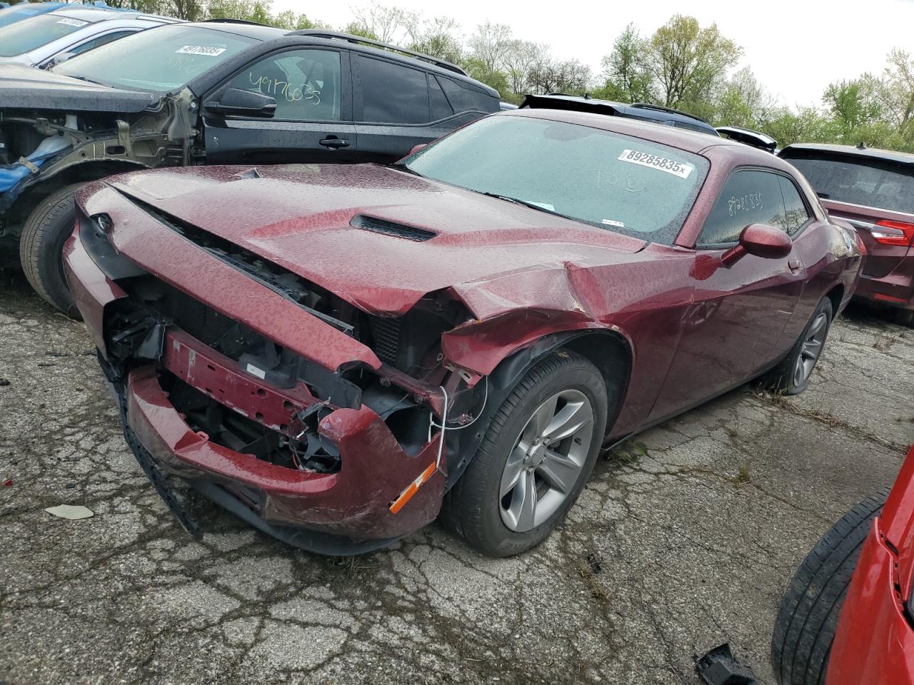 2020 Dodge Challenger Sxt იყიდება Woodhaven-ში, MI - Front End