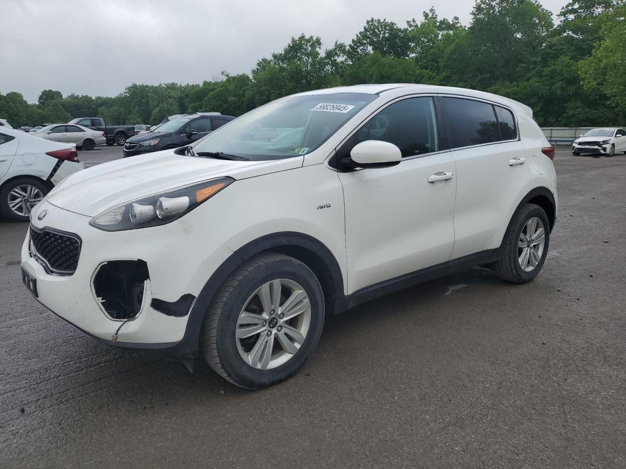 2018 Kia Sportage Lx for Sale in Ellwood City, PA - Undercarriage