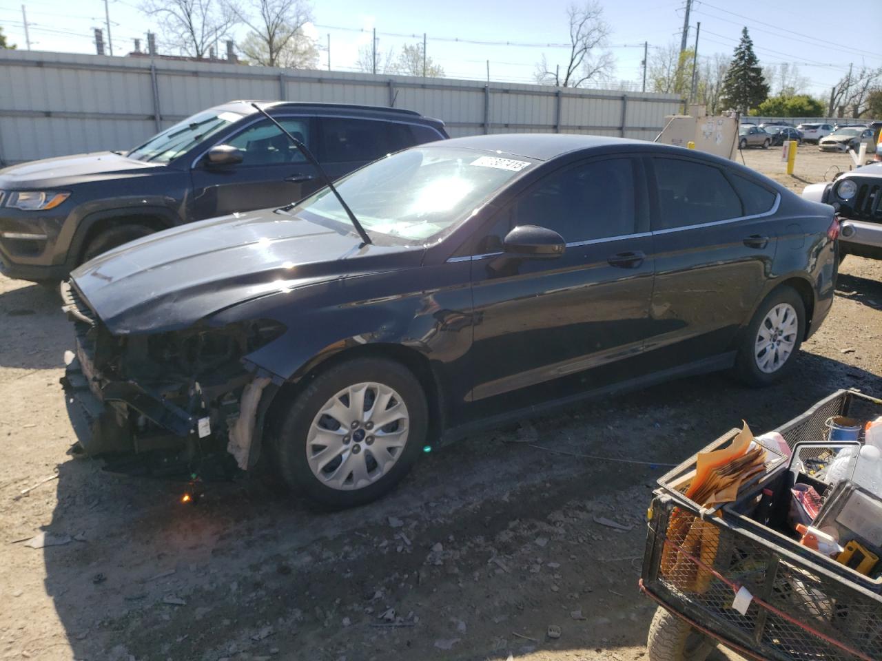 2014 Ford Fusion S en Venta en Lansing, MI - Front End