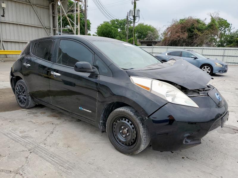  NISSAN LEAF 2015 Чорний