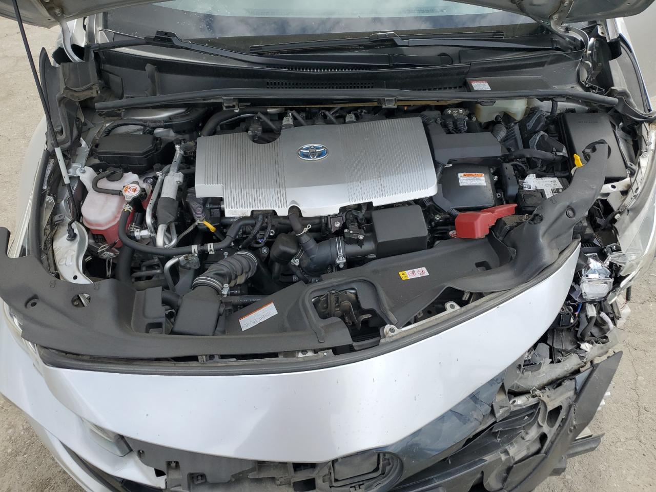 2021 Toyota Prius Prime Le VIN: JTDKAMFP5M3192991 Lot: 56768095