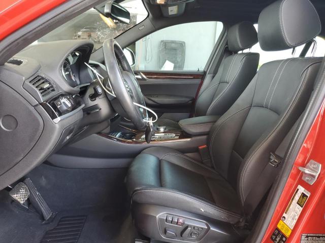  BMW X4 2016 Red