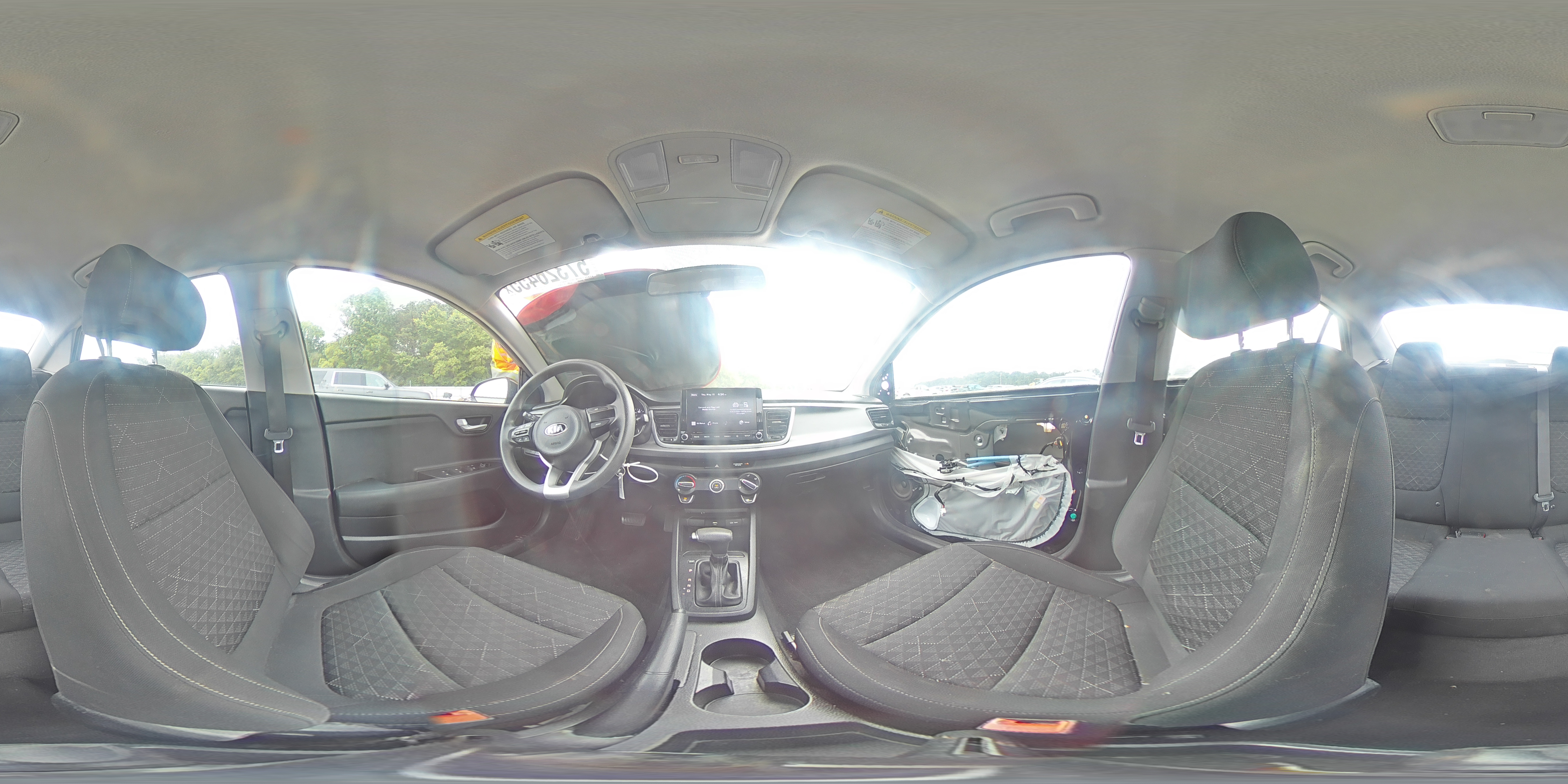 2021 Kia Rio Lx VIN: 3KPA24AD5ME412015 Lot: 57326455