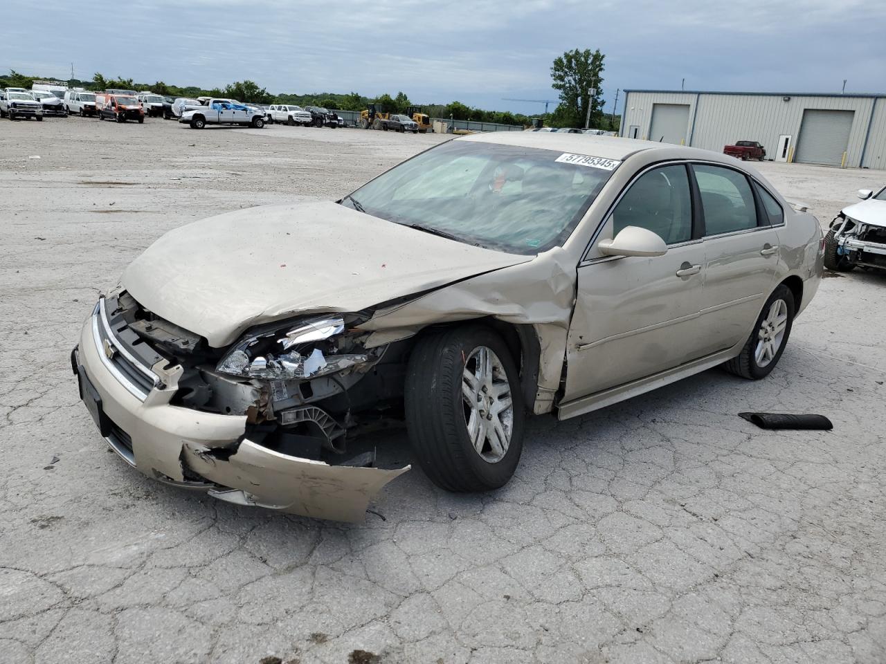 2010 Chevrolet Impala Lt للبيع في Kansas City، KS - Front End