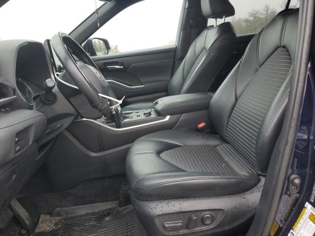  TOYOTA HIGHLANDER 2022 Синий