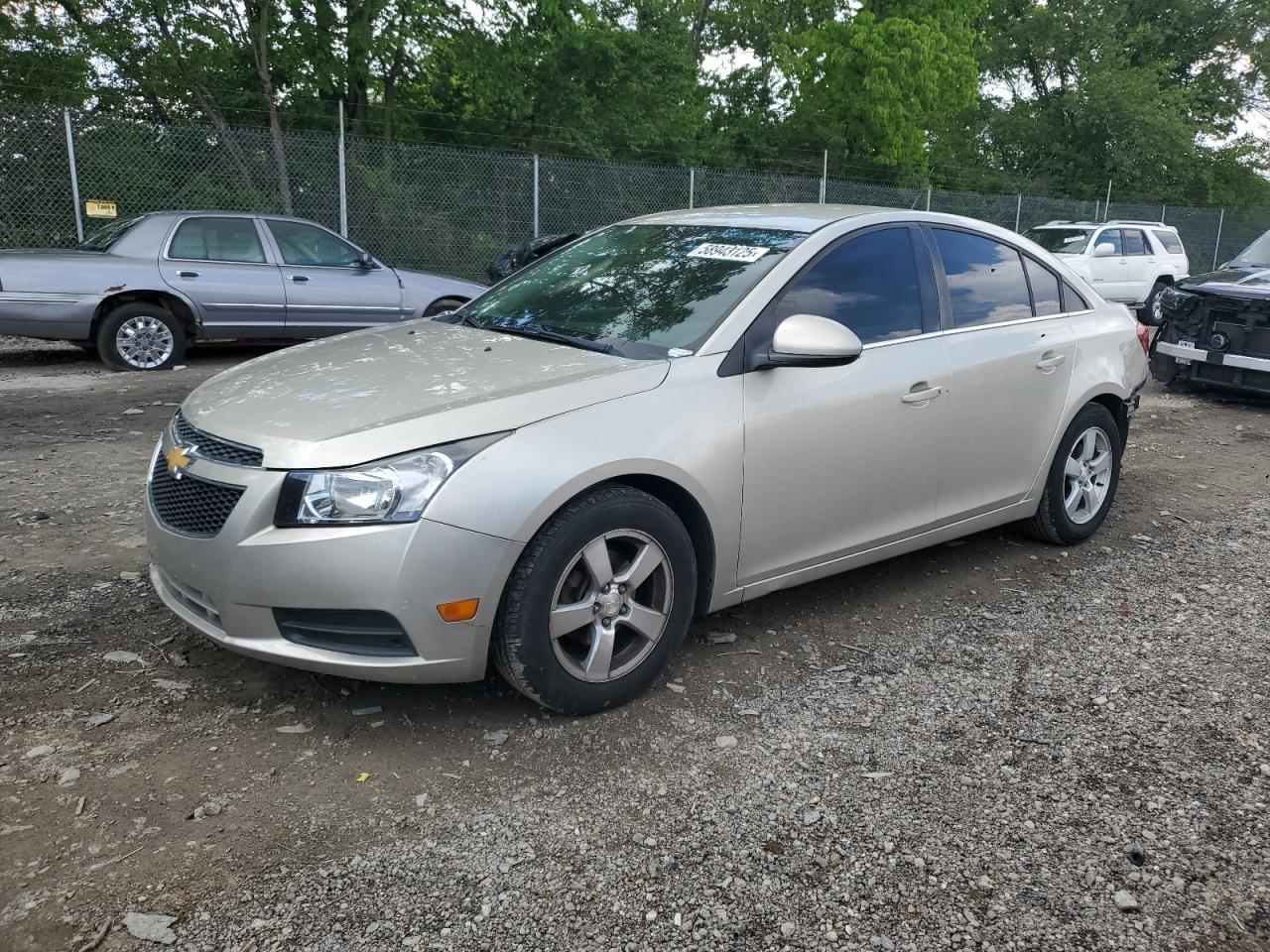 2014 Chevrolet Cruze Lt na sprzedaż w Cicero, IN - Side