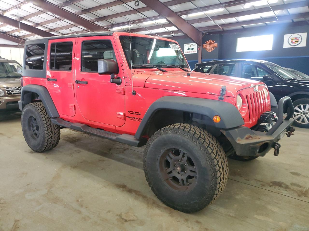 2013 Jeep Wrangler Unlimited Sport VIN: 1C4HJWDG5DL597192 Lot: 57300535