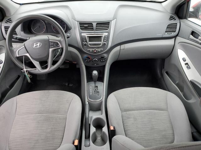 Hatchbacks HYUNDAI ACCENT 2017 Red