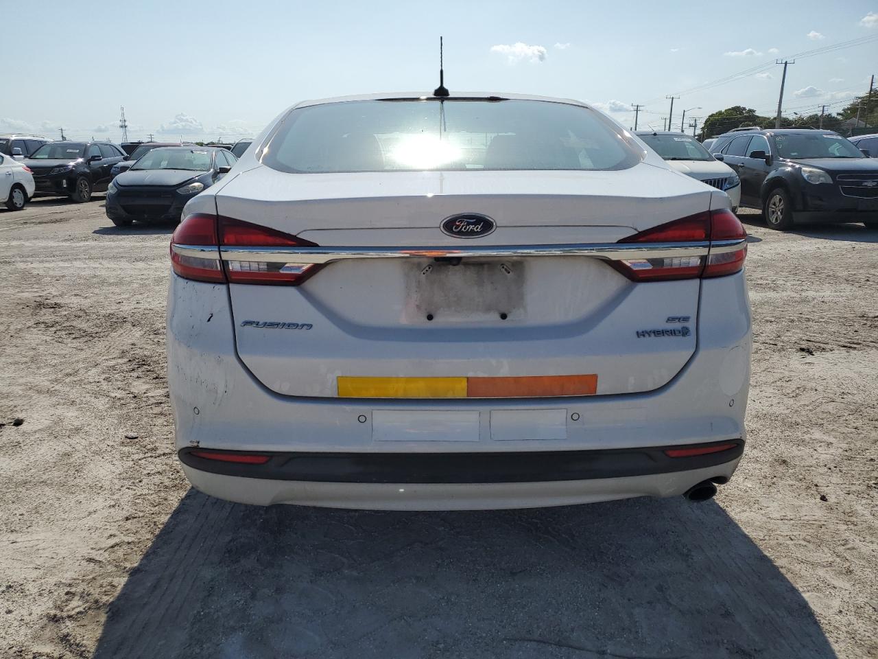 2017 Ford Fusion Se Hybrid VIN: 3FA6P0LU1HR409467 Lot: 54027575