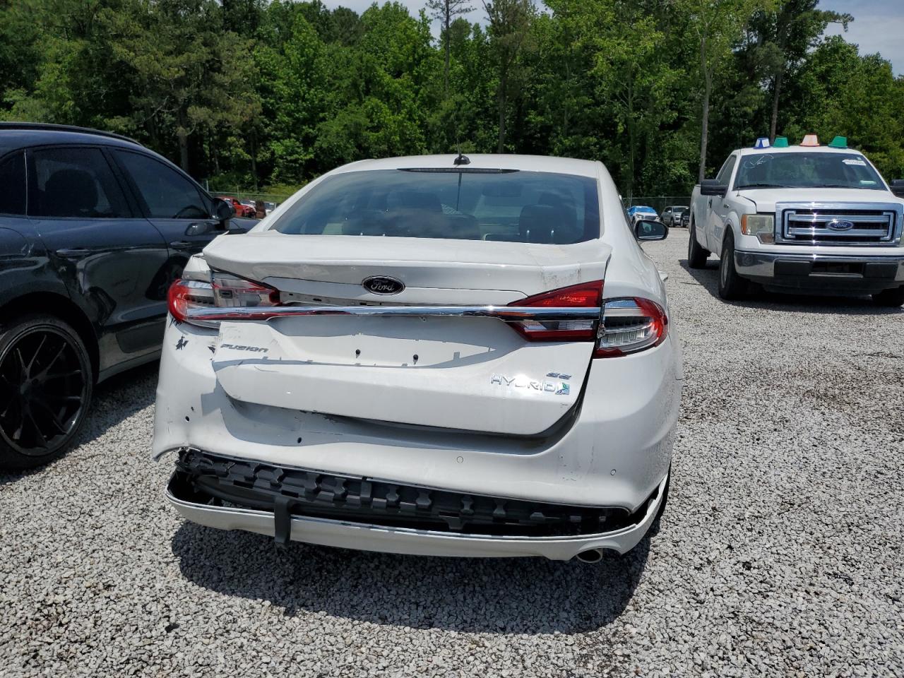 2018 Ford Fusion Se Hybrid VIN: 3FA6P0LU7JR118820 Lot: 59427284