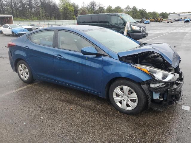  HYUNDAI ELANTRA 2016 Blue