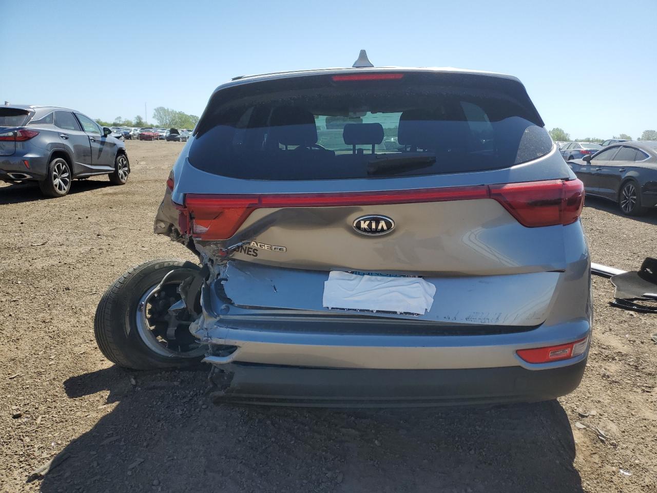 2019 Kia Sportage Lx VIN: KNDPM3AC9K7593736 Lot: 57245235