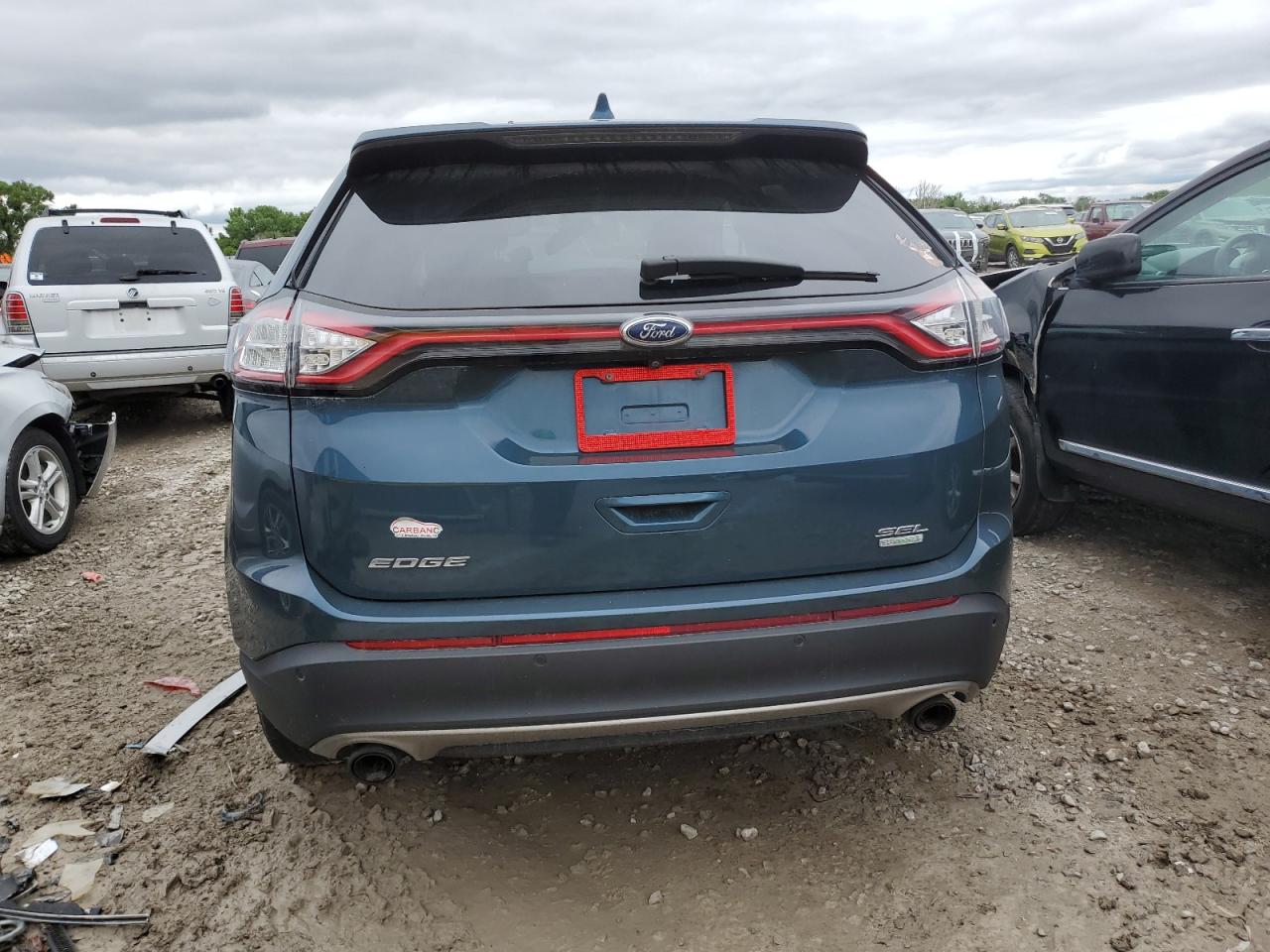 2016 Ford Edge Sel VIN: 2FMPK3J97GBB31275 Lot: 58584025