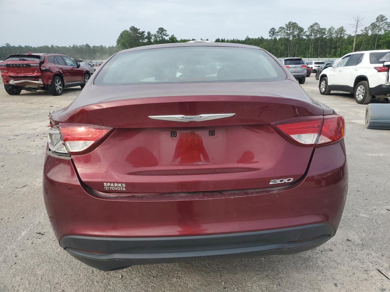 2017 Chrysler 200 Lx VIN: 1C3CCCFB8HN503440 Lot: 57219055