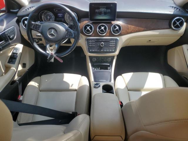  MERCEDES-BENZ GLA-CLASS 2016 Czerwony