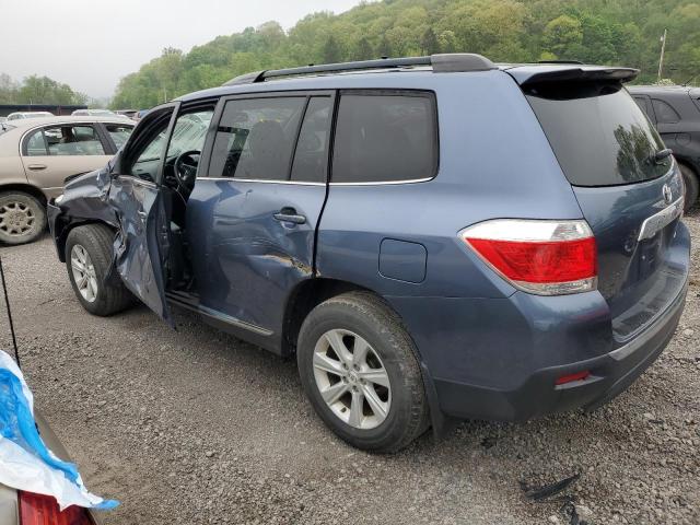  TOYOTA HIGHLANDER 2013 Blue