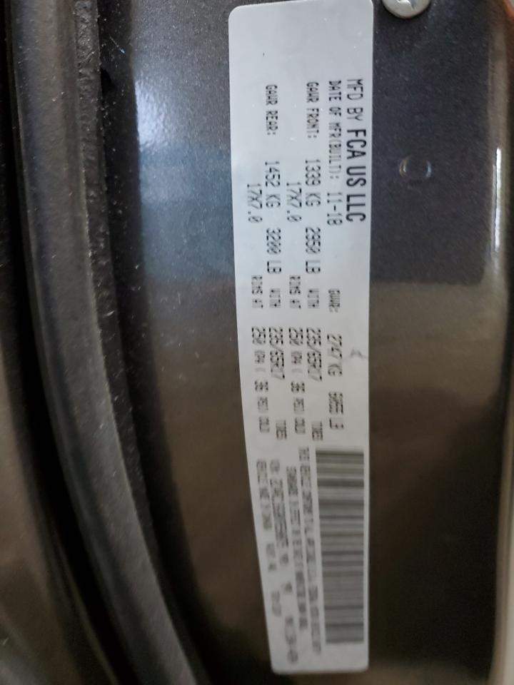 2019 Chrysler Pacifica Touring L VIN: 2C4RC1BG8KR590875 Lot: 57209035