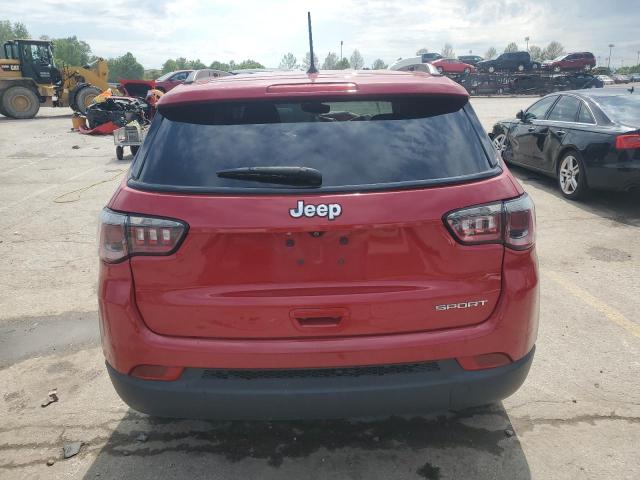  JEEP COMPASS 2018 Czerwony