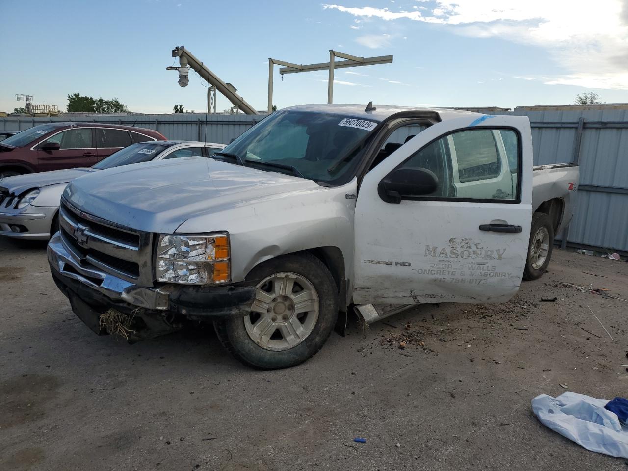 2011 Chevrolet Silverado K1500 Lt на продаже в Kansas City, KS - Front End