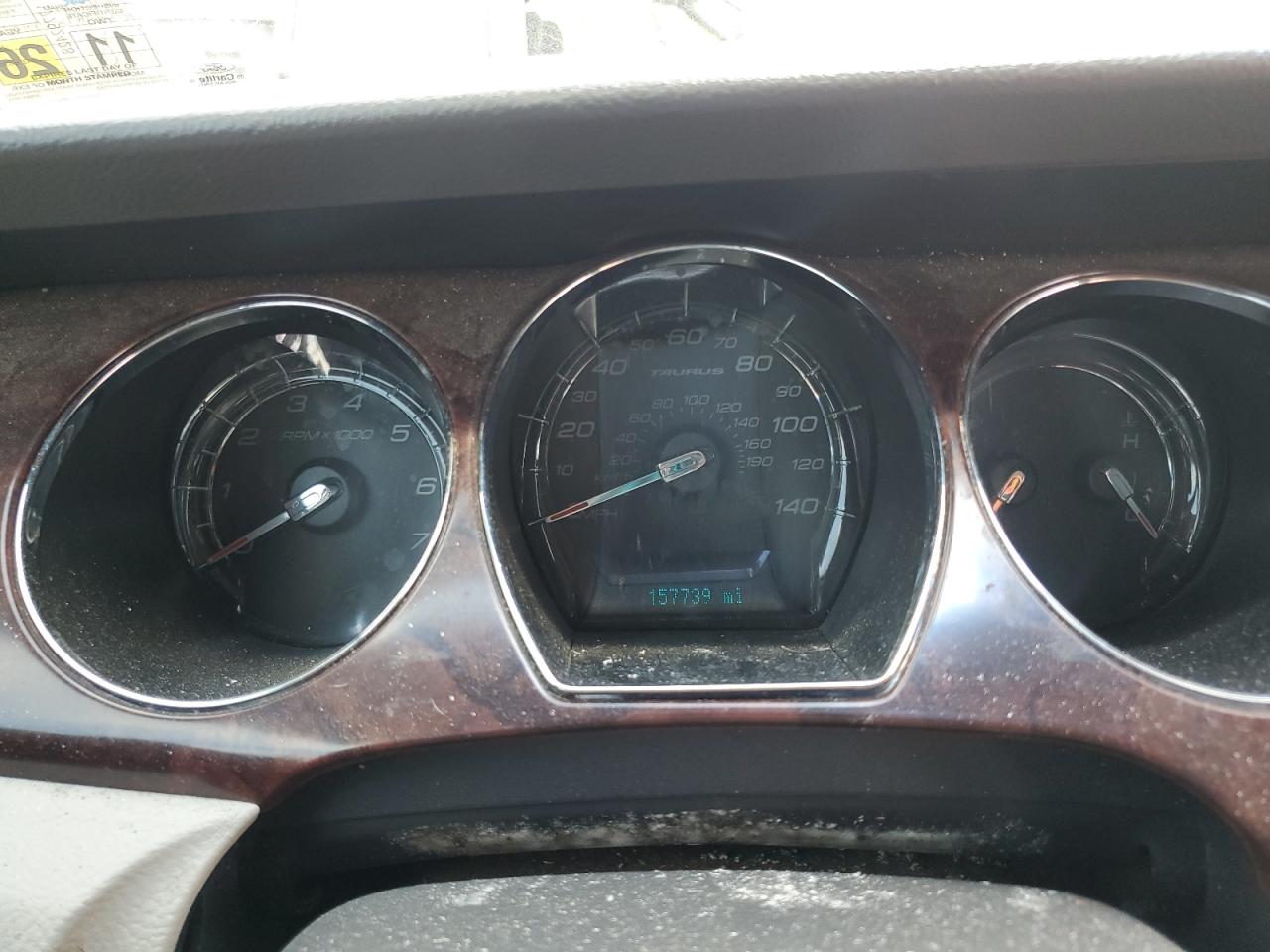 1FAHP2EW1AG144436 2010 Ford Taurus Sel