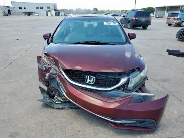 Седаны HONDA CIVIC 2014 Бордовый