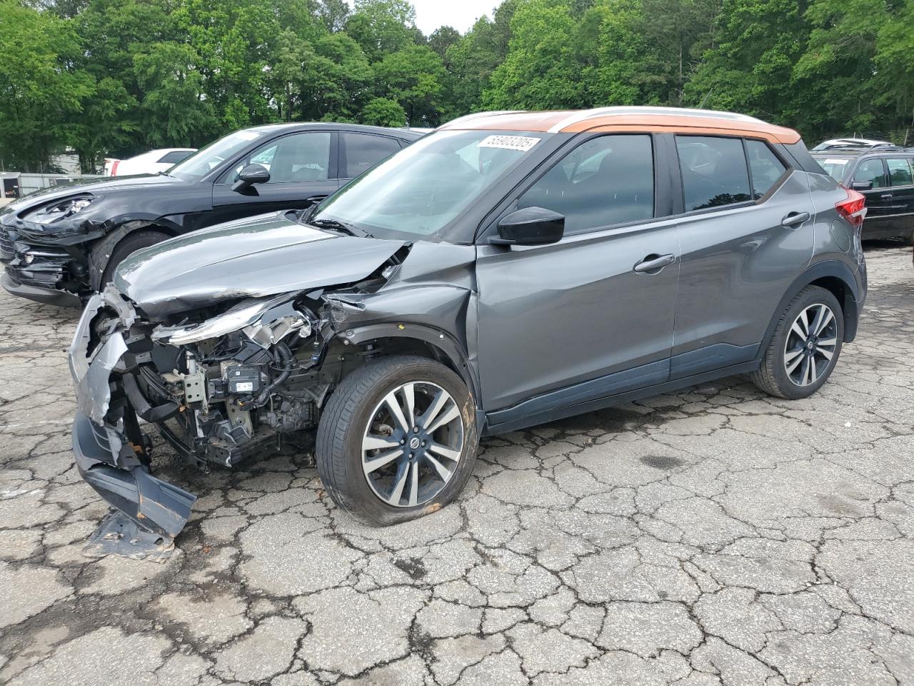 2018 Nissan Kicks S de vânzare în Austell, GA - Front End