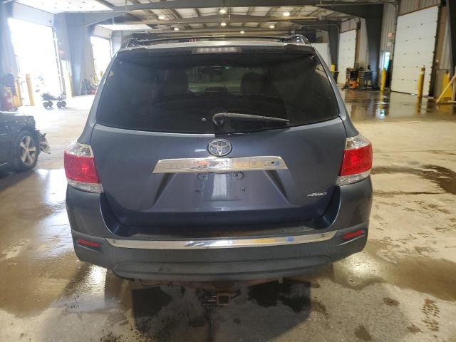  TOYOTA HIGHLANDER 2013 Blue