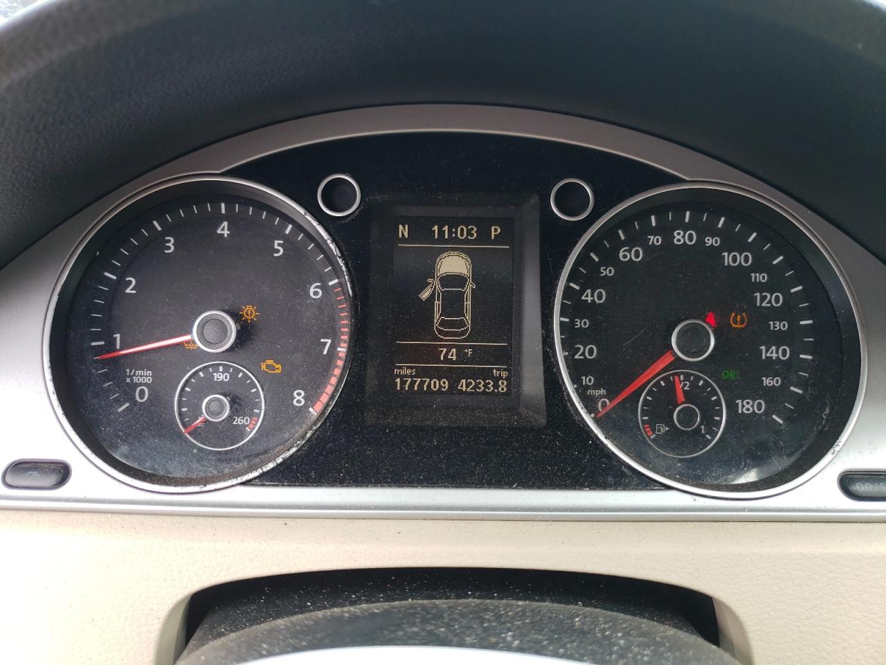 2012 Volkswagen Cc Sport VIN: WVWMP7AN7CE536242 Lot: 57143035