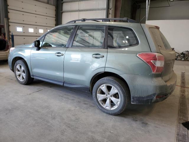  SUBARU FORESTER 2015 Темно-бірюзовий