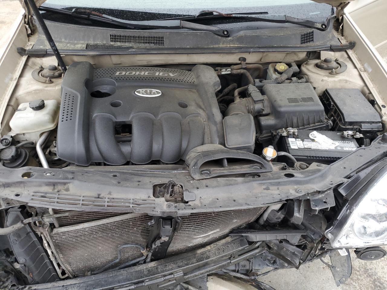 2007 Kia Optima Lx VIN: KNAGE123975121441 Lot: 54987255