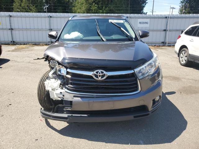  TOYOTA HIGHLANDER 2016 Серый