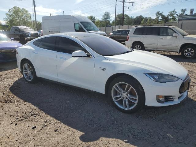  TESLA MODEL S 2014 White