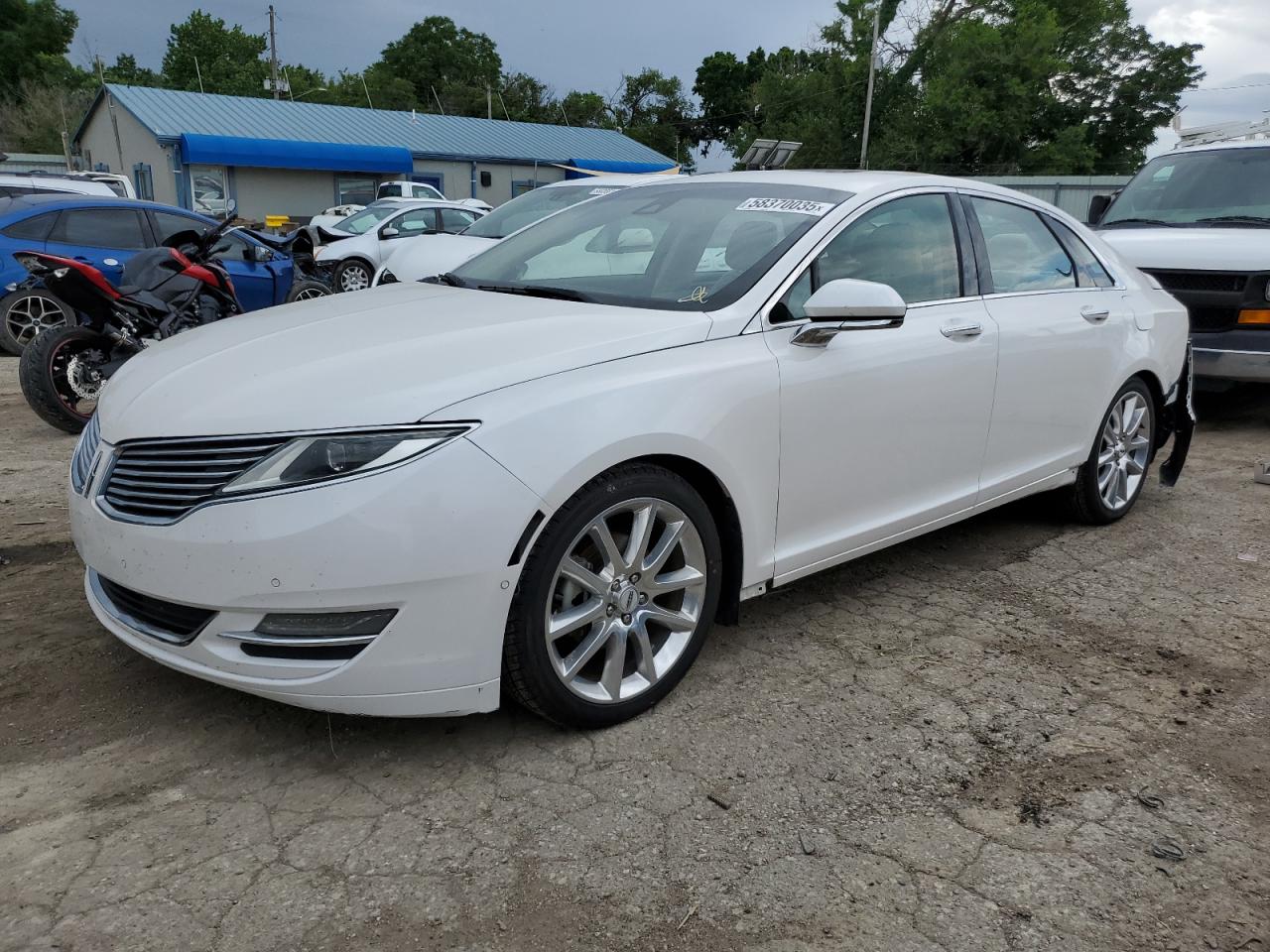 2015 Lincoln Mkz Hybrid на продаже в Wichita, KS - Rear End