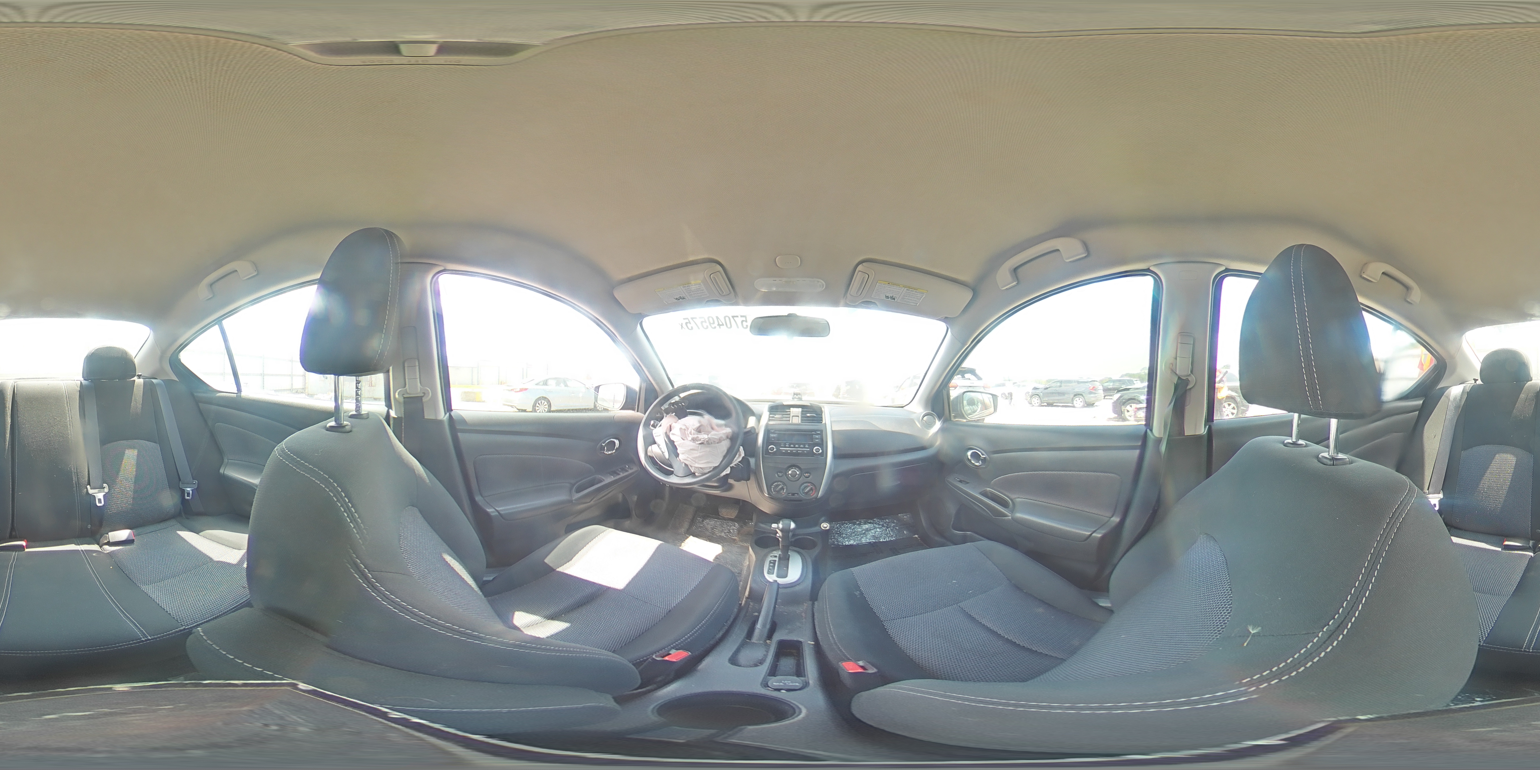 2017 Nissan Versa S VIN: 3N1CN7AP4HL845387 Lot: 57049575