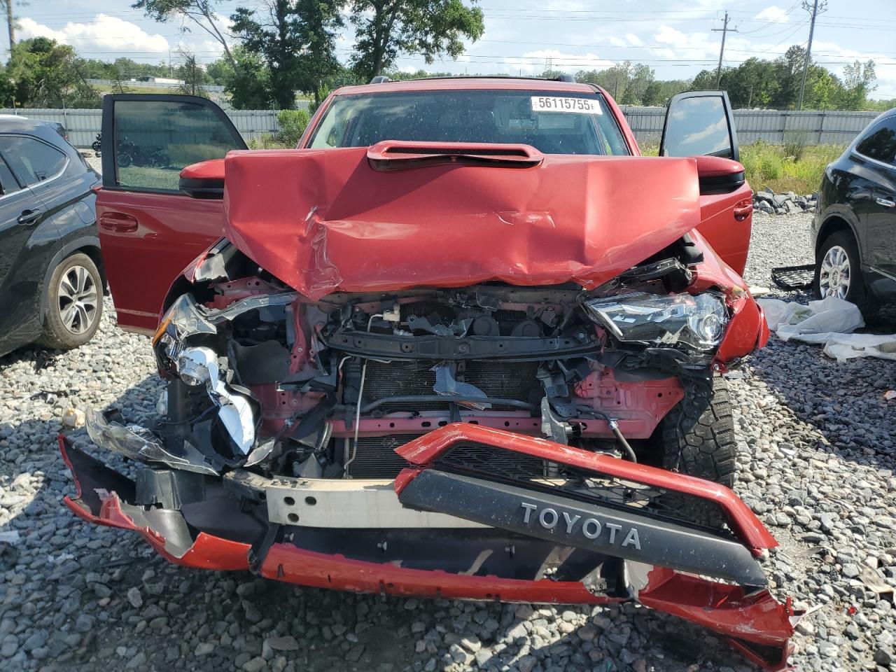 2017 Toyota 4Runner Sr5/Sr5 Premium VIN: JTEBU5JR3H5436133 Lot: 56115755