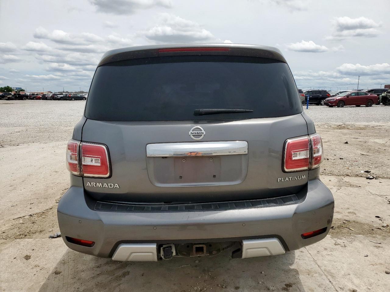 2017 Nissan Armada Platinum VIN: JN8AY2NF2H9300673 Lot: 56201675
