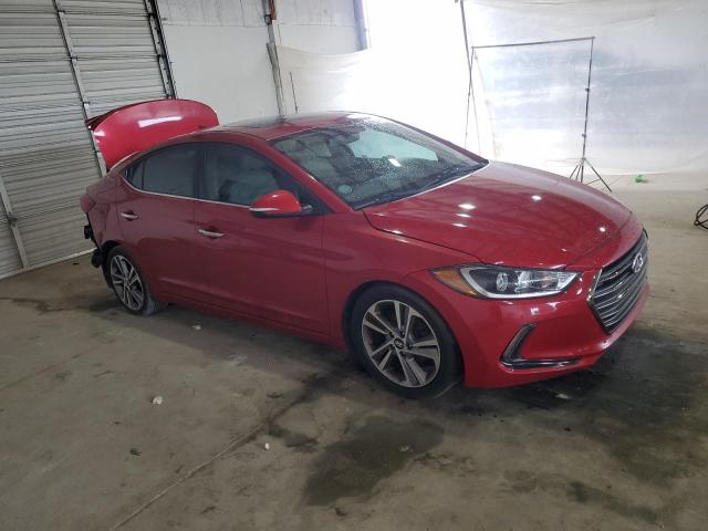 Sedans HYUNDAI ELANTRA 2017 Red