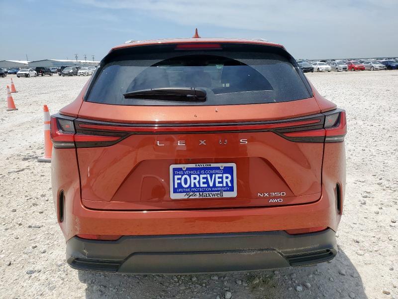  LEXUS NX 350 2023 Оранжевый