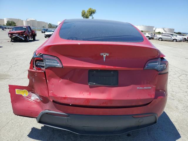  TESLA MODEL Y 2021 Красный