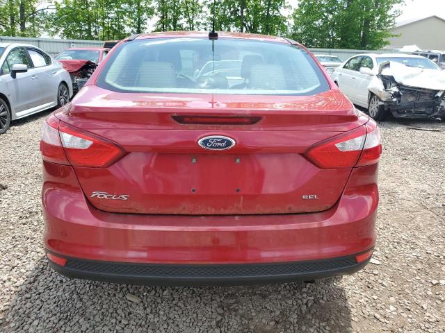  FORD FOCUS 2012 Red