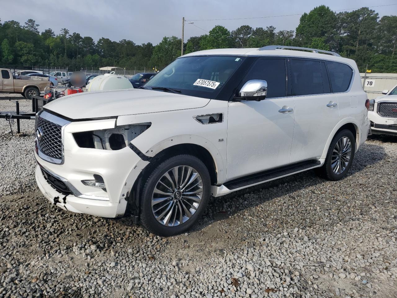 2019 Infiniti Qx80 Luxe zu verkaufen in Ellenwood, GA - Front End