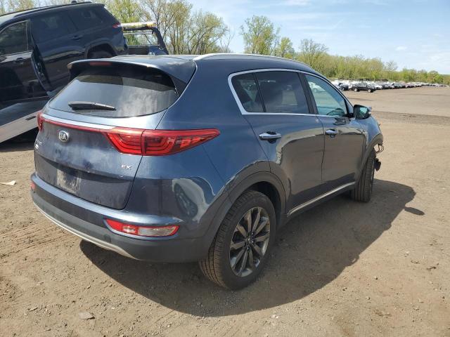  KIA SPORTAGE 2018 Granatowy
