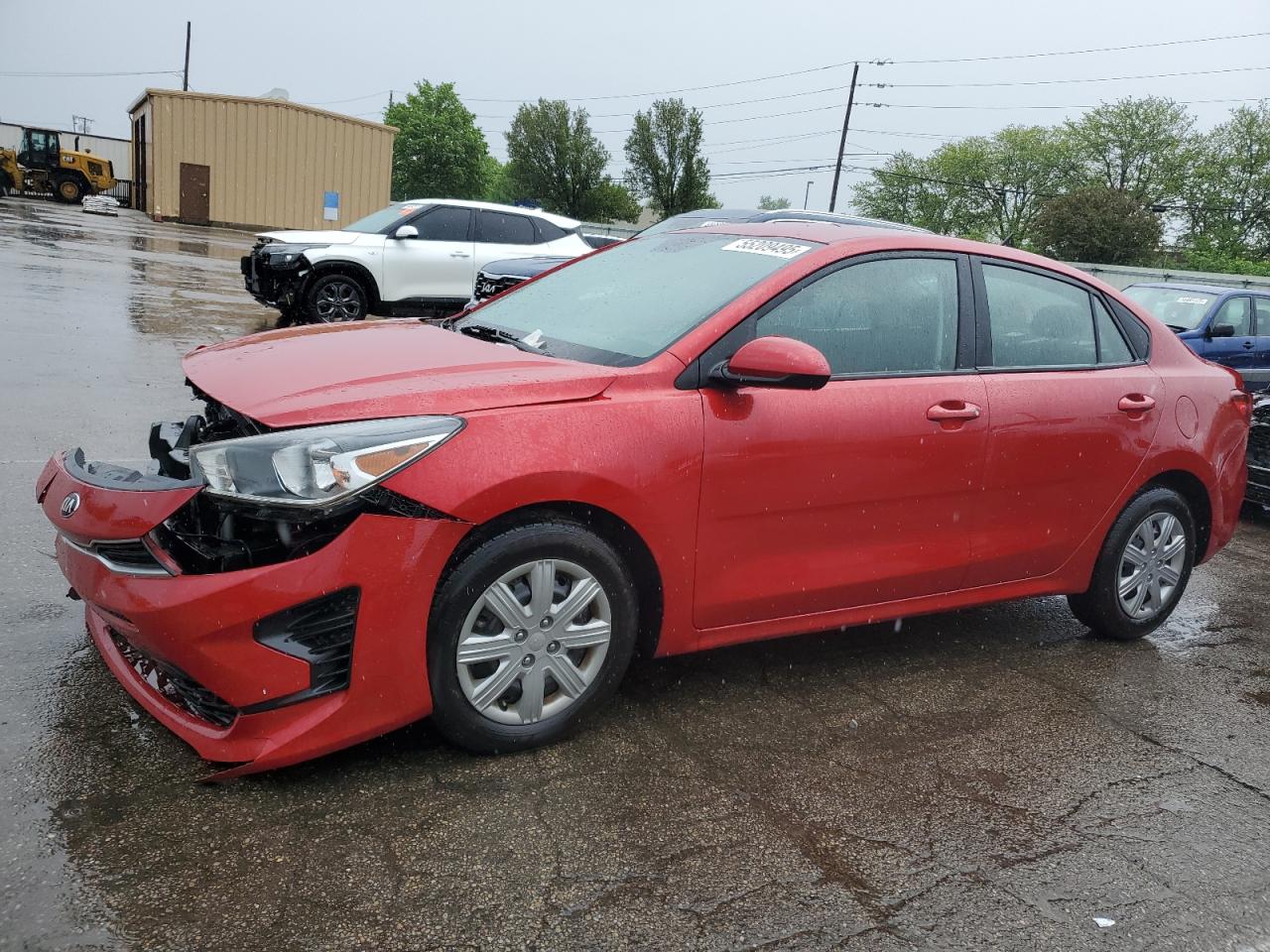 2021 Kia Rio Lx للبيع في Moraine، OH - Front End