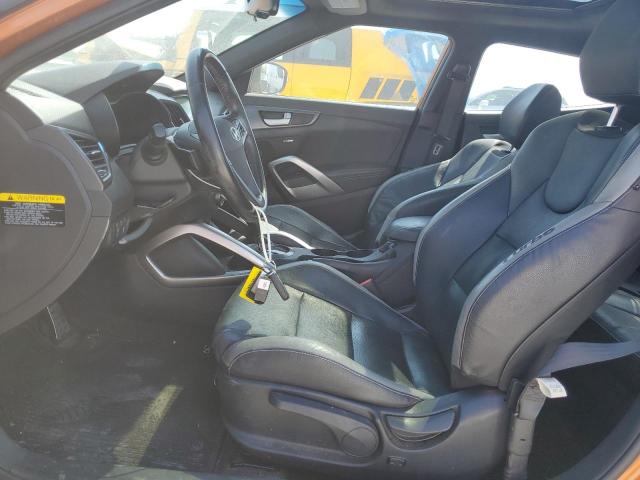 Coupet HYUNDAI VELOSTER 2016 Pomarańczowy